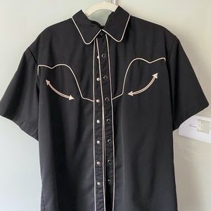 Scully Button Down Western Shirt (Short Sleeve)